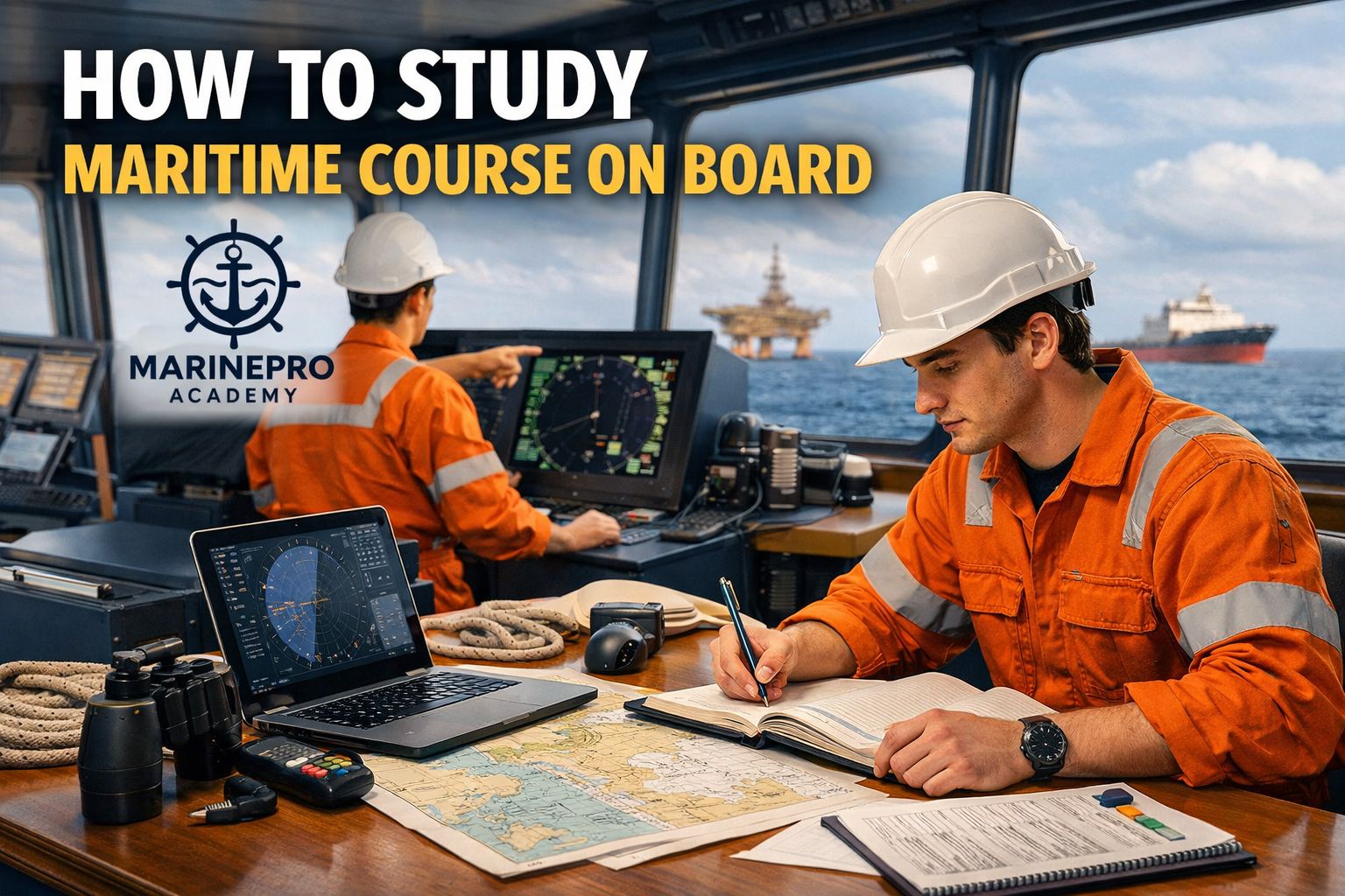 How to Study Maritime Courses Onboard