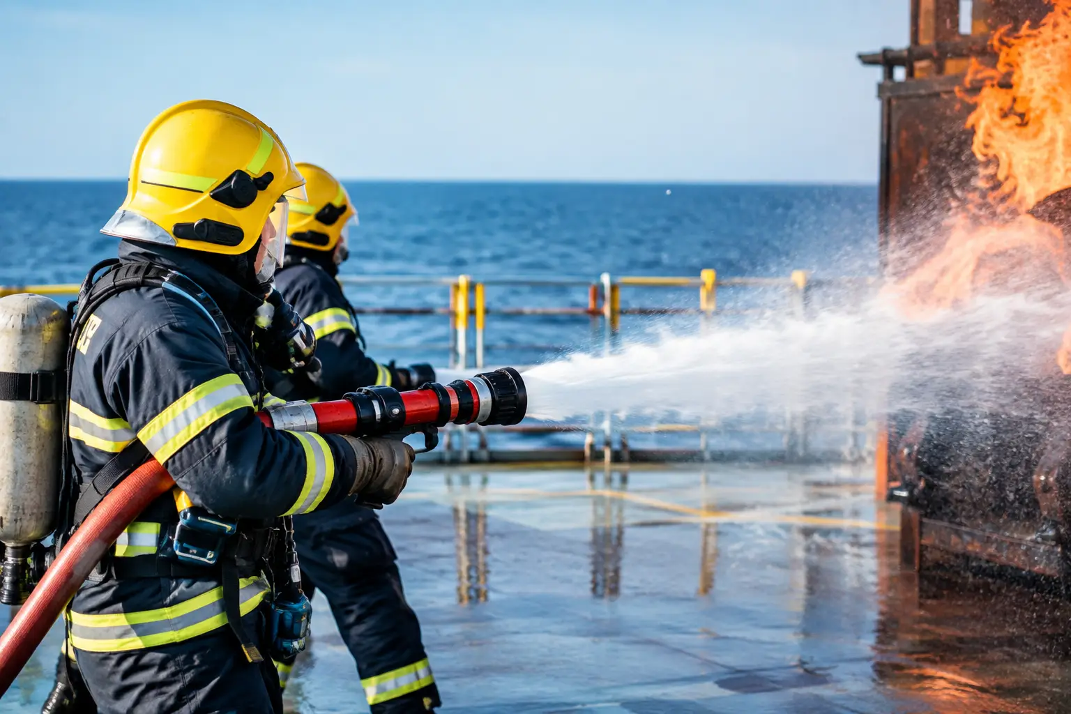 How to Choose Firefighting Training at Sea