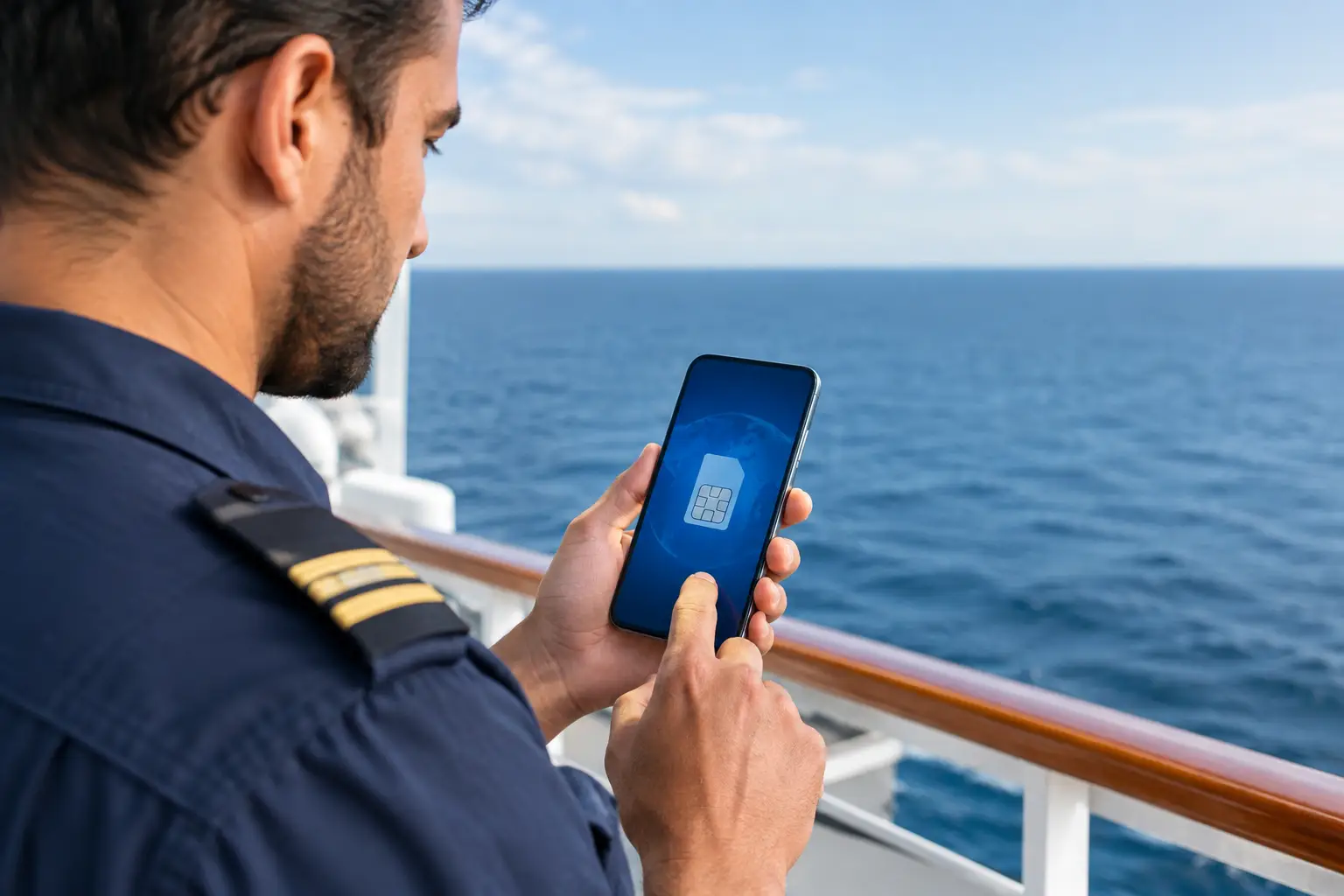 How to Use an Offline eSIM When Joining a Vessel